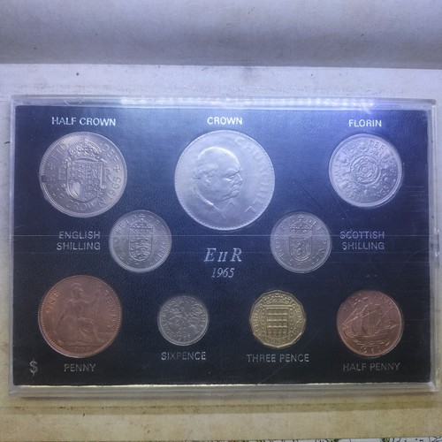 1965 predecimal coin - 9,