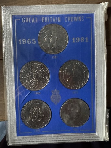 Great britain crown - 5, coin