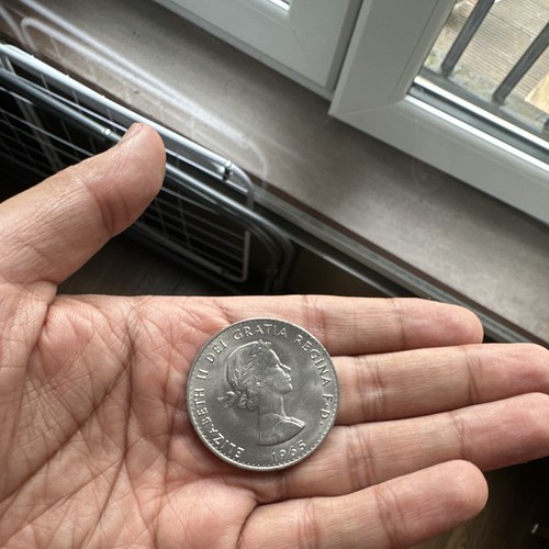 1965 elizabeth crown coin - 1965,