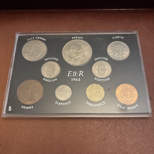 United kingdom 1965 coin - kingdom, set