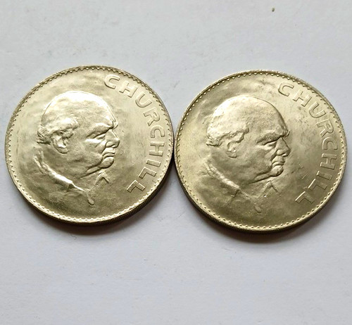 1965 elizabeth crown coins - 1965,