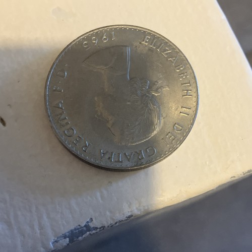 1965 england crown coin - england,