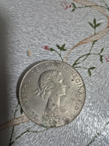1965 churchill coin queen - ,
