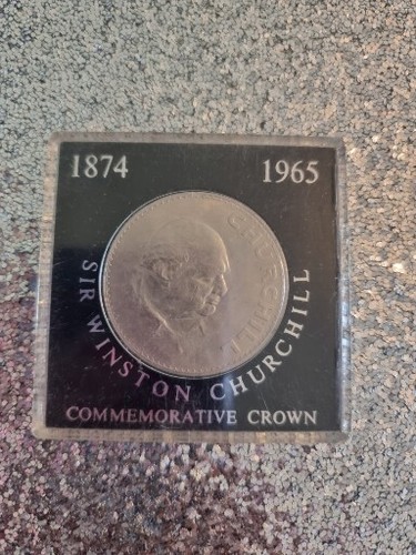 Crown coin 1965 sir winston - coin,