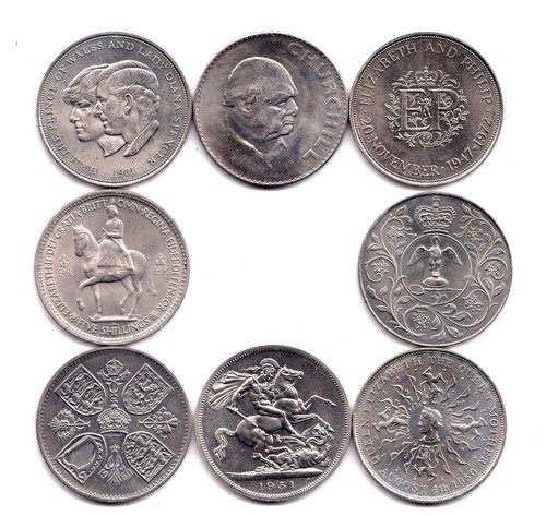 Various british crown - british,