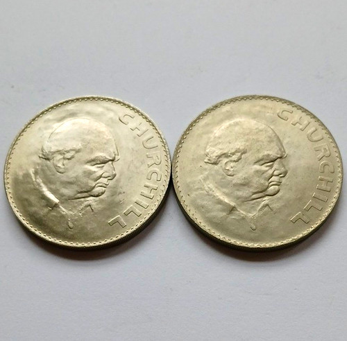 1965 crown coins winston - uk,