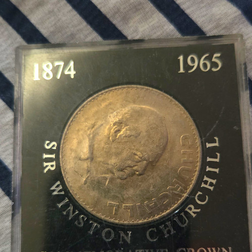 1965 winston churchill crown - 1965,
