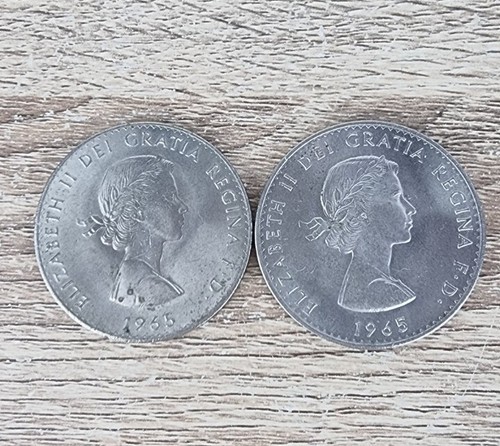 1965 churchill coin - set, 2