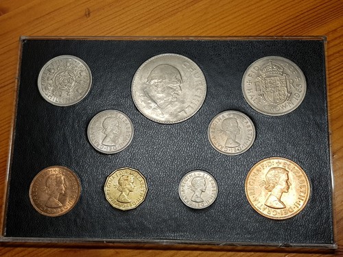 Vintage 1965 coin set 9 - –,