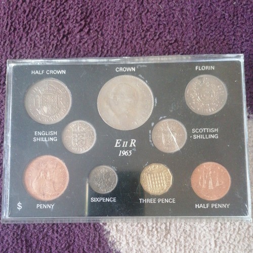 1965 predecimal coin - 1965, set