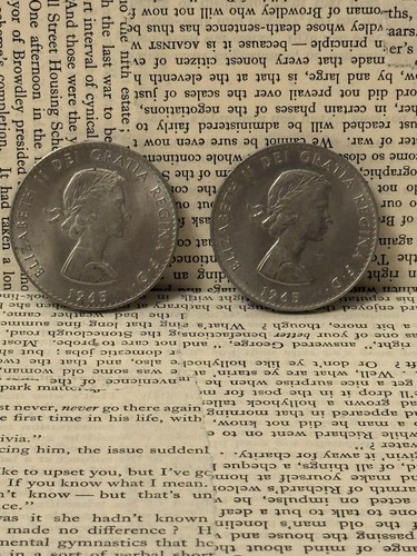 Winston churchill coins - winston, 1965