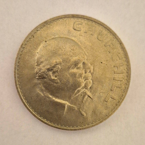 1965 elizabeth crown - crown, coin